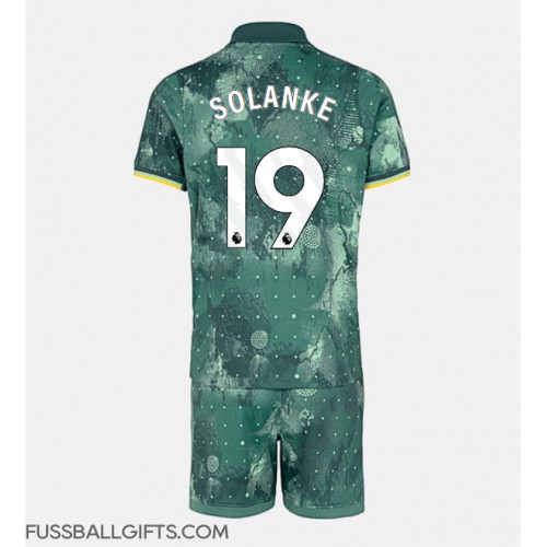 Tottenham Hotspur Dominic Solanke #19 Fußballbekleidung 3rd trikot Kinder 2024-25 Kurzarm (+ kurze hosen)